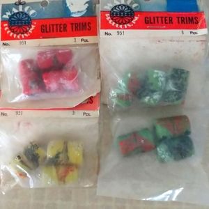 --Vintage Macrame beads from walco